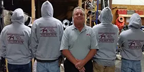 Crew on site
